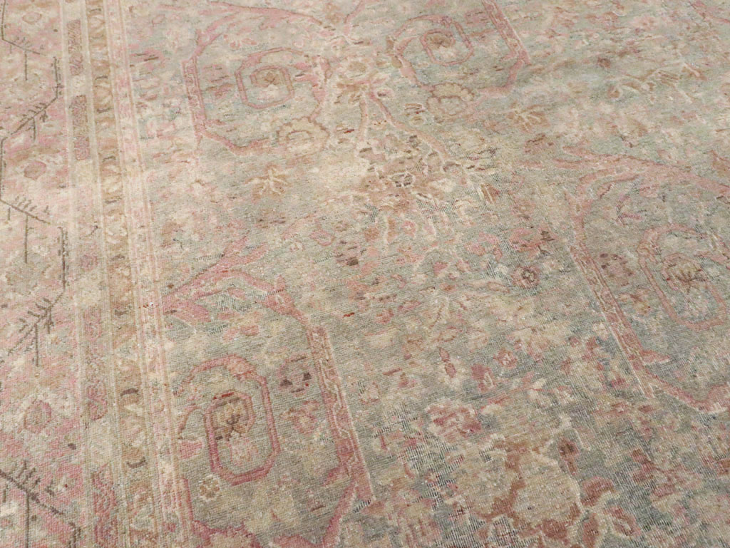 Antique Persian Tabriz Carpet, No.19057 - Gss