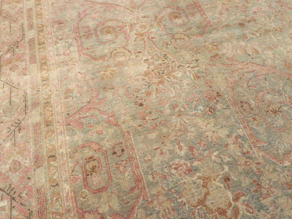 Antique Persian Tabriz Carpet, No.19057 - Gss