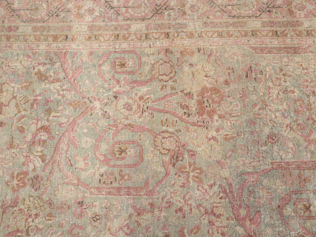 Antique Persian Tabriz Carpet, No.19057 - Gss