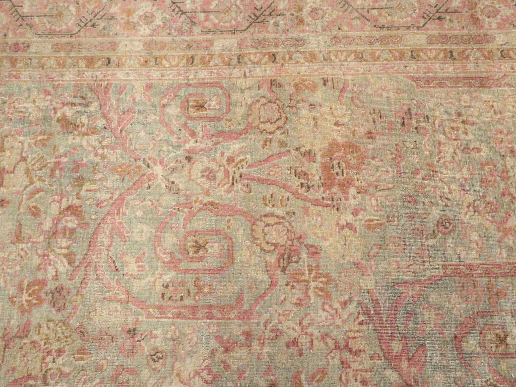 Antique Persian Tabriz Carpet, No.19057 - Gss