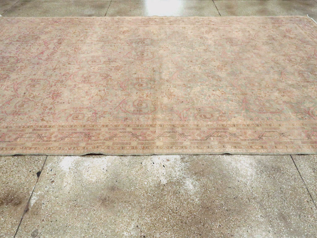Antique Persian Tabriz Carpet, No.19057 - Gss
