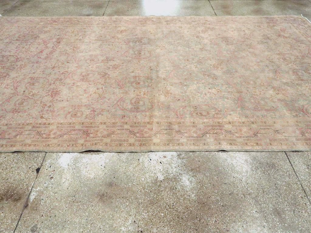 Antique Persian Tabriz Carpet, No.19057 - Gss
