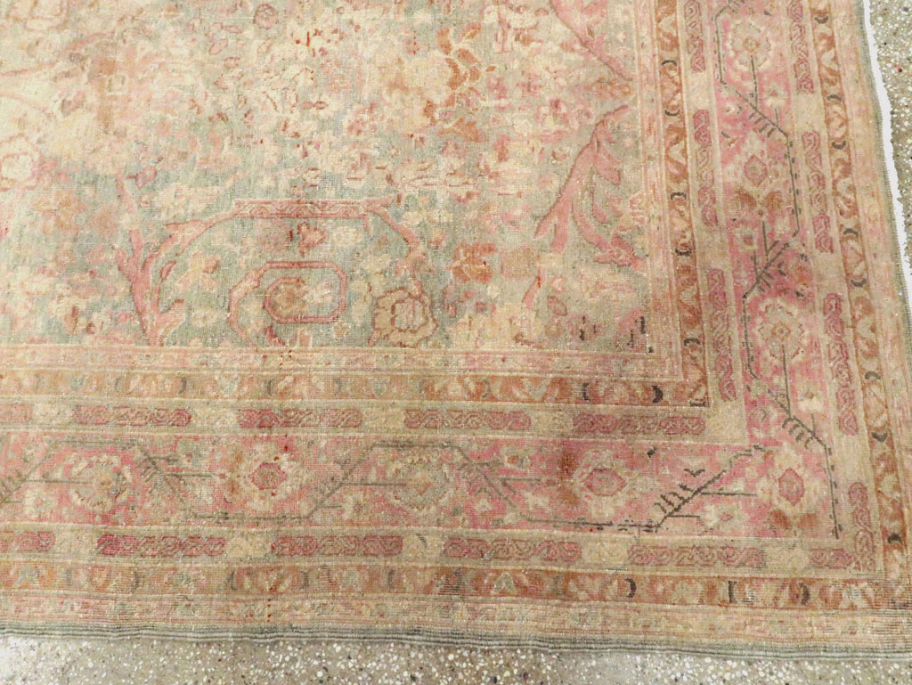 Antique Persian Tabriz Carpet, No.19057 - Gss