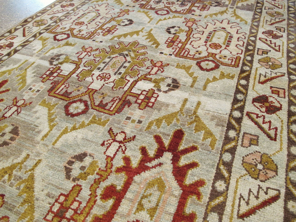 Vintage Persian Malayer Runner (Pair: 2 of 2), No.19067 - Gss