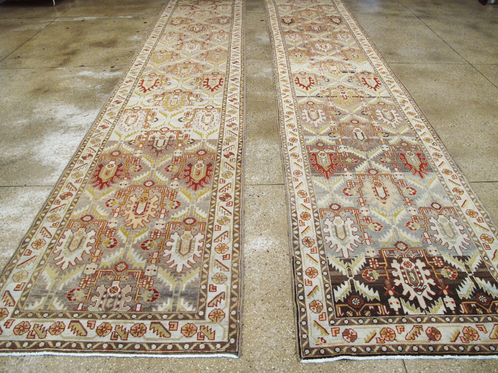 Vintage Persian Malayer Runner (Pair: 2 of 2), No.19067 - Gss