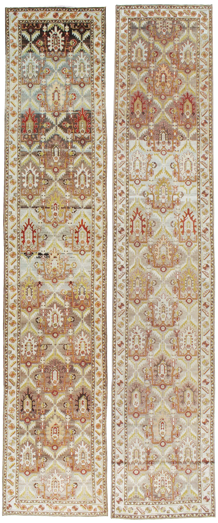 Vintage Persian Malayer Runner (Pair: 2 of 2), No.19067 - Gss