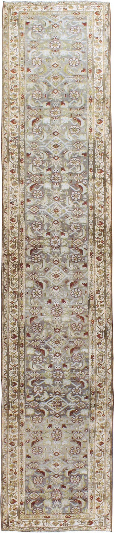 Antique Persian Malayer Runner, No.19070 - Gss