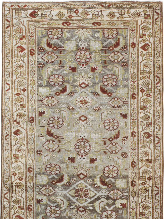 Antique Persian Malayer Runner, No.19070 - Gss
