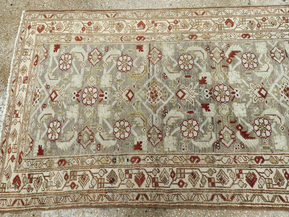 Antique Persian Malayer Runner, No.19070 - Gss
