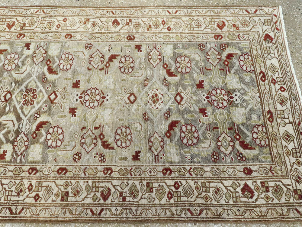 Antique Persian Malayer Runner, No.19070 - Gss