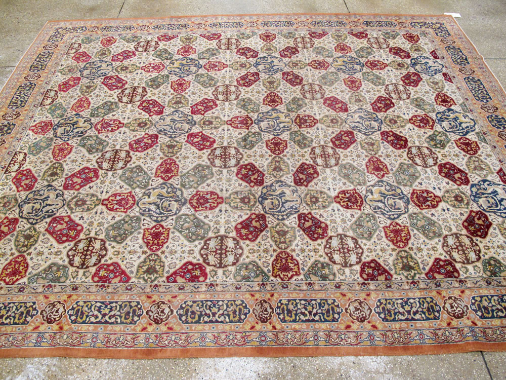 Antique Indian Lahore Carpet, No.19073 - Gss