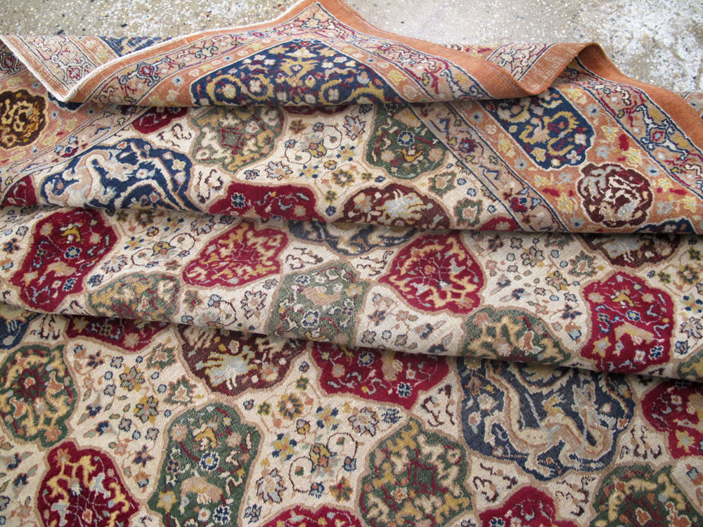 Antique Indian Lahore Carpet, No.19073 - Gss