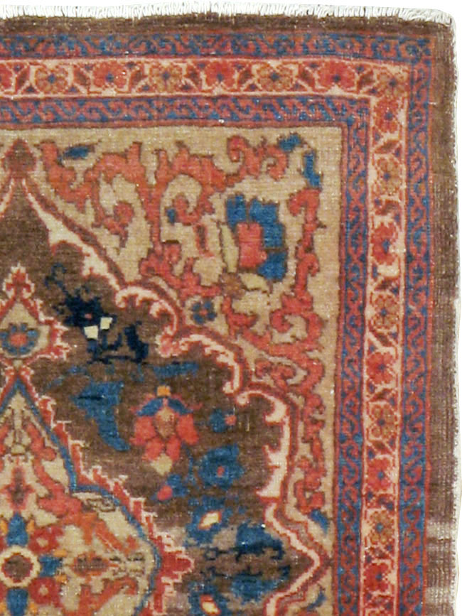 Antique Persian Tabriz Hagi Jalili Rug, No.19074 - Gss