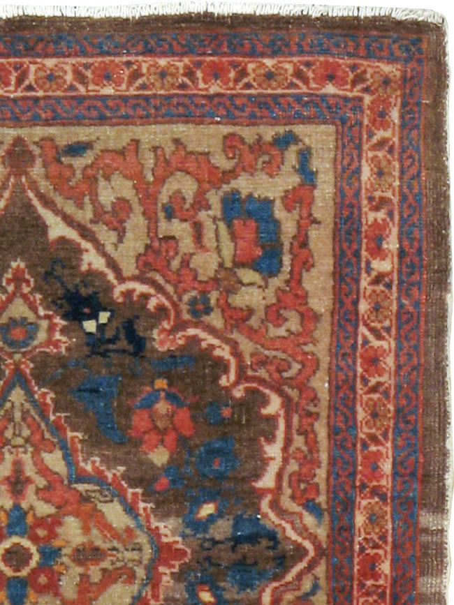 Antique Persian Tabriz Hagi Jalili Rug, No.19074 - Gss