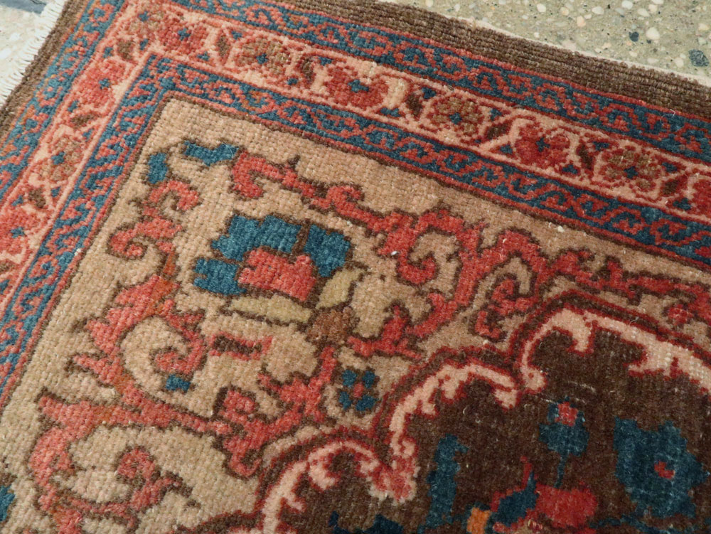 Antique Persian Tabriz Hagi Jalili Rug, No.19074 - Gss