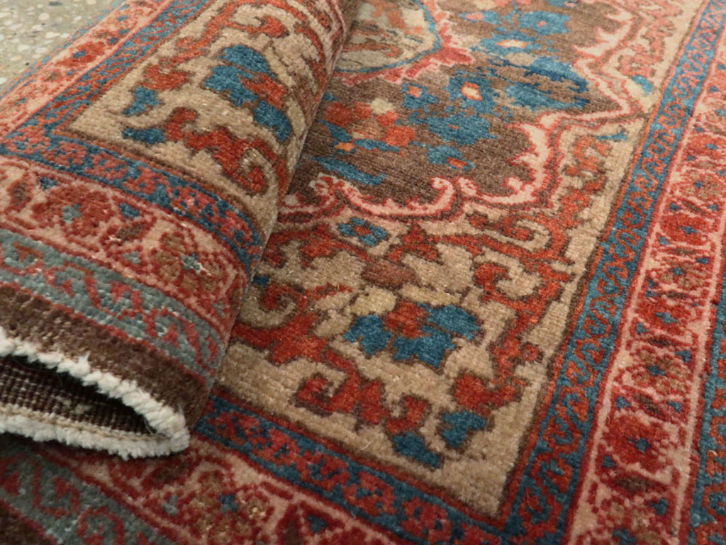 Antique Persian Tabriz Hagi Jalili Rug, No.19074 - Gss