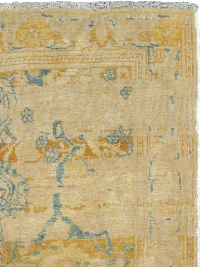 Antique Persian Tabriz Hagi Jalili Rug, No.19075 - Gss