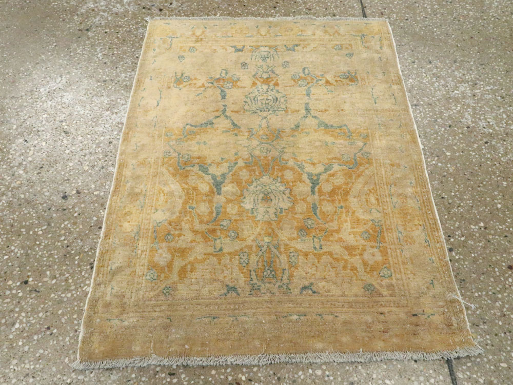 Antique Persian Tabriz Hagi Jalili Rug, No.19075 - Gss