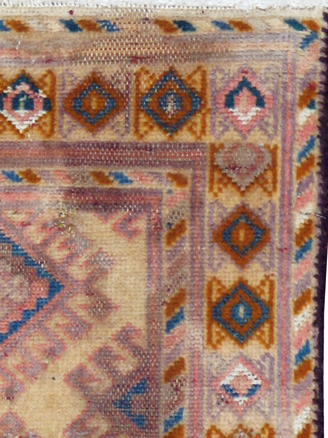 Antique Persian Kurdish Rug, No.19085 - Gss