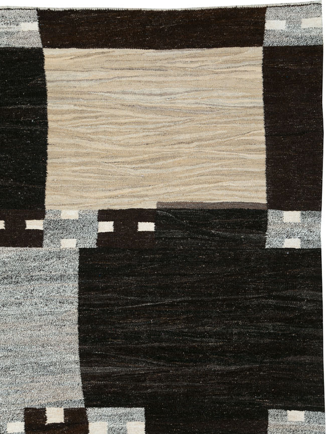 Vintage Turkish Flatweave Kilim, No.19093 - Gss