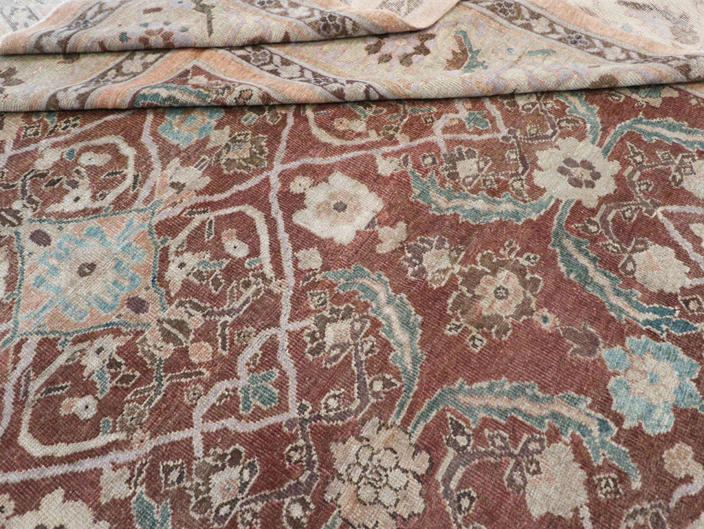 Antique Persian Mahal Large Room Size Carpet, No.19094 - Gss