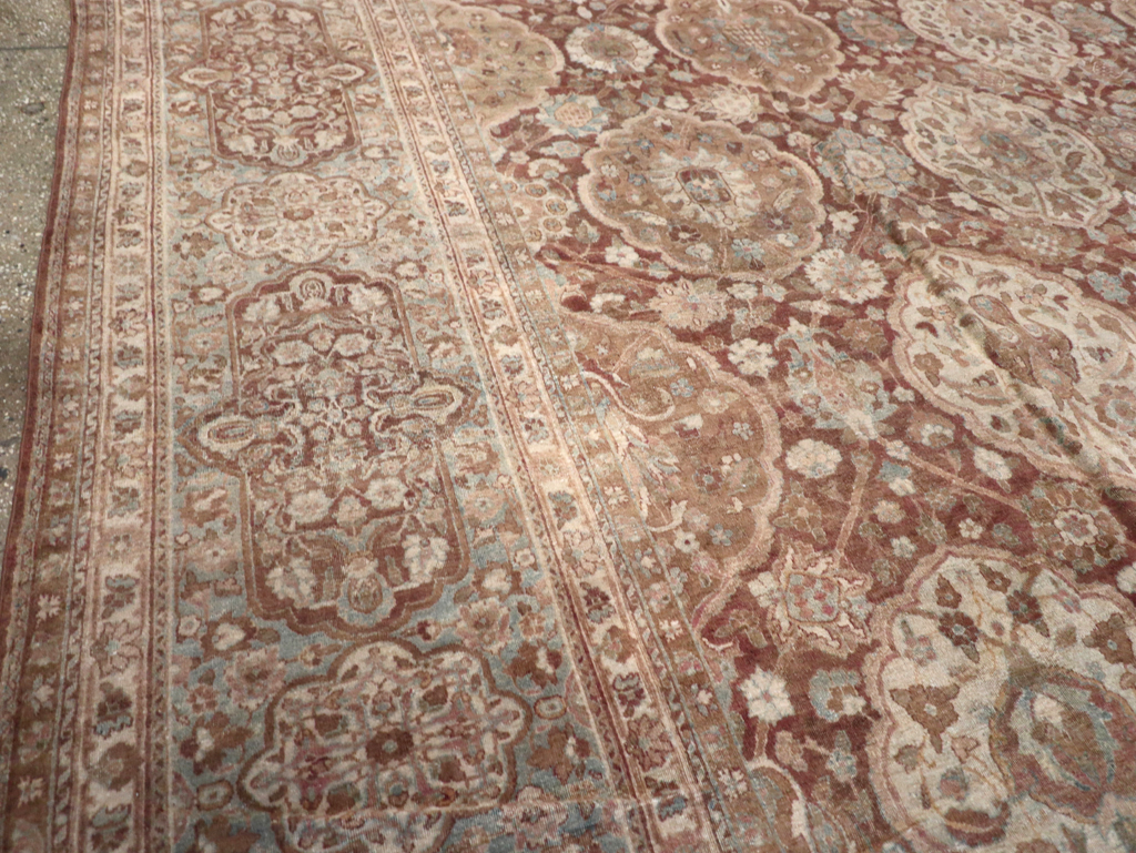Antique Persian Lavar Kerman Carpet, No.19100 - Gss