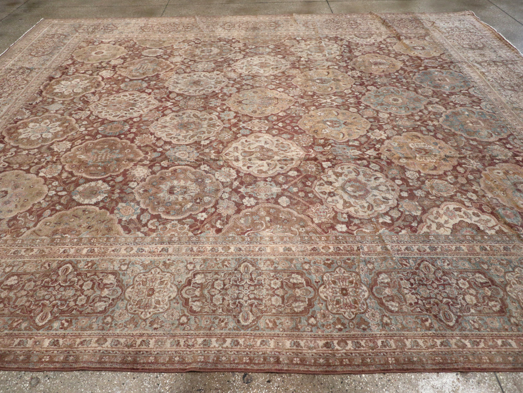 Antique Persian Lavar Kerman Carpet, No.19100 - Gss