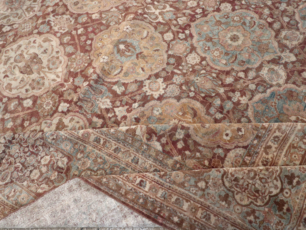 Antique Persian Lavar Kerman Carpet, No.19100 - Gss
