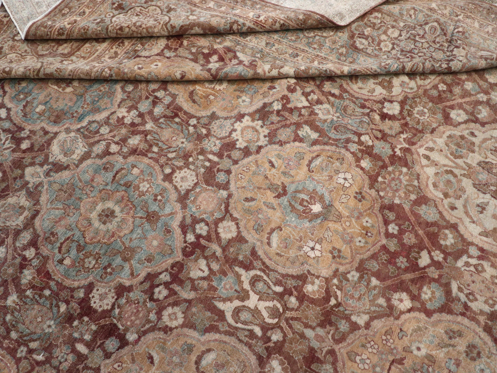 Antique Persian Lavar Kerman Carpet, No.19100 - Gss