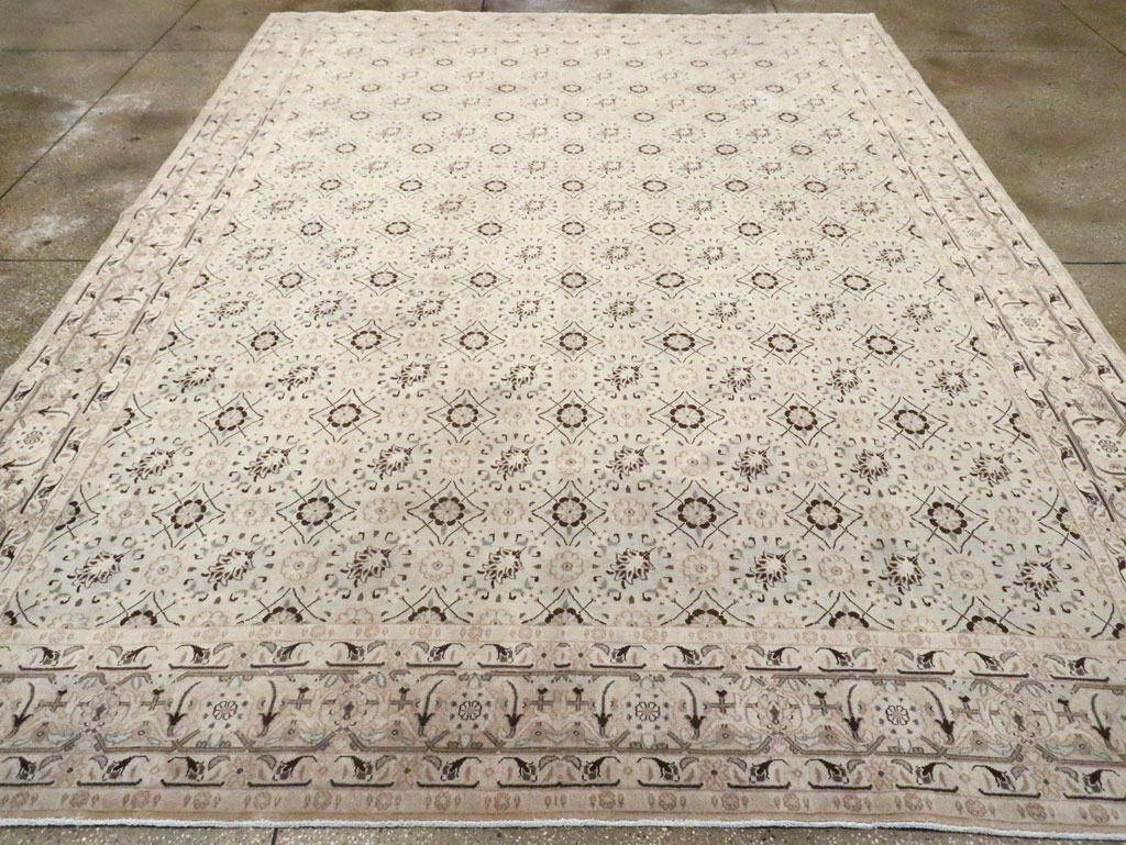 Antique Persian Mashad Carpet, No.19115 - Gss