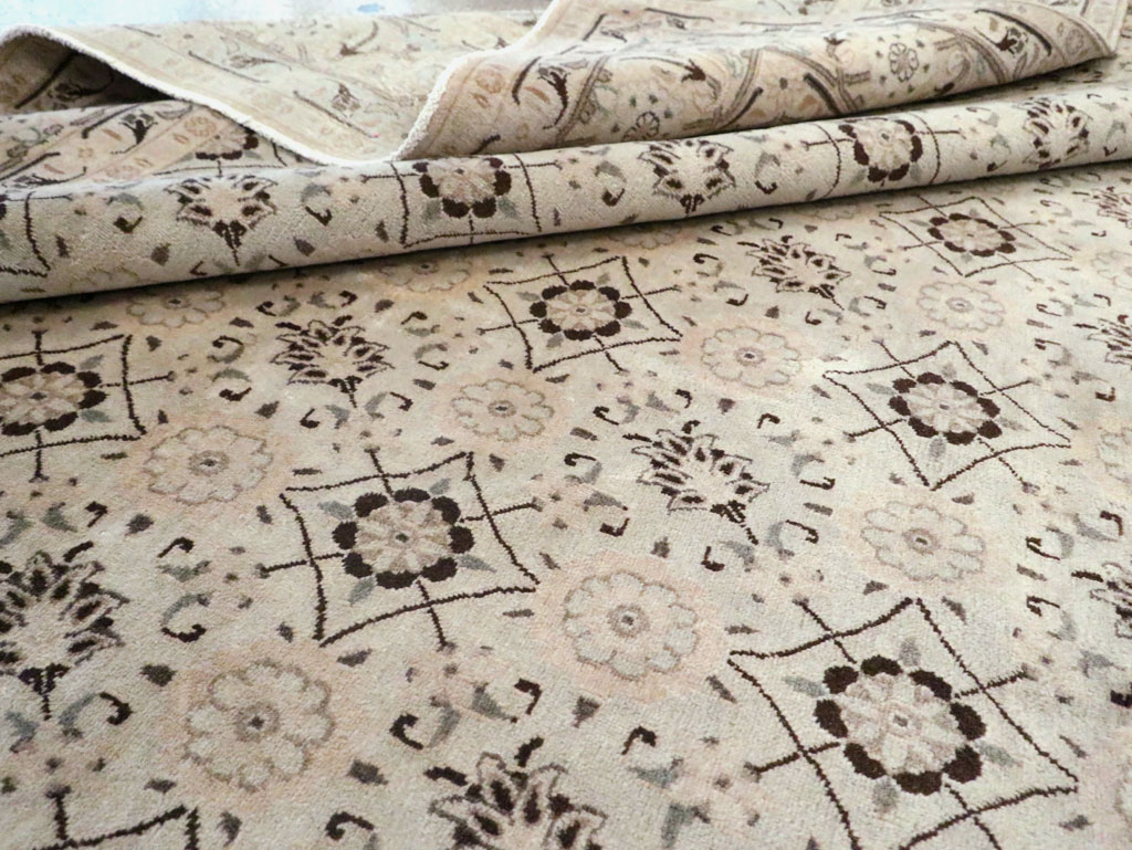 Antique Persian Mashad Carpet, No.19115 - Gss