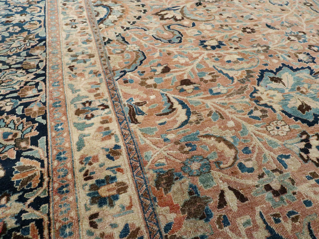 Antique Persian Mashad Large Room Size Carpet, No.19118 - Gss