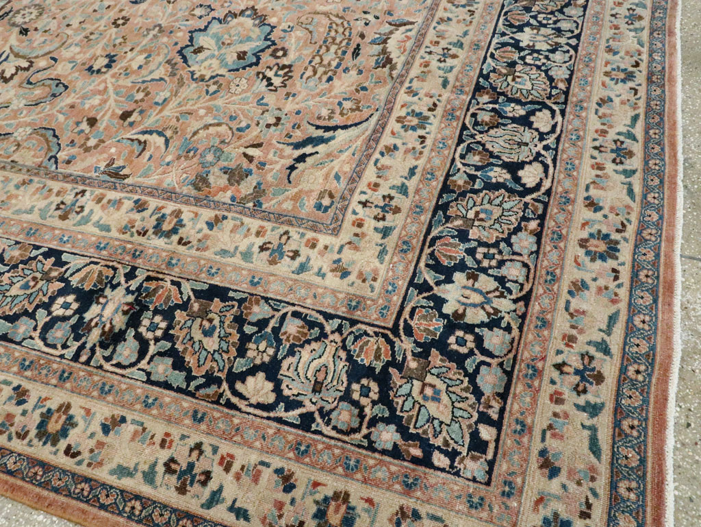 Antique Persian Mashad Large Room Size Carpet, No.19118 - Gss