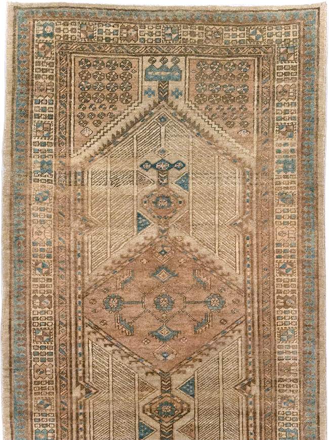 Vintage Persian Serab Runner, No.19138 - Gss