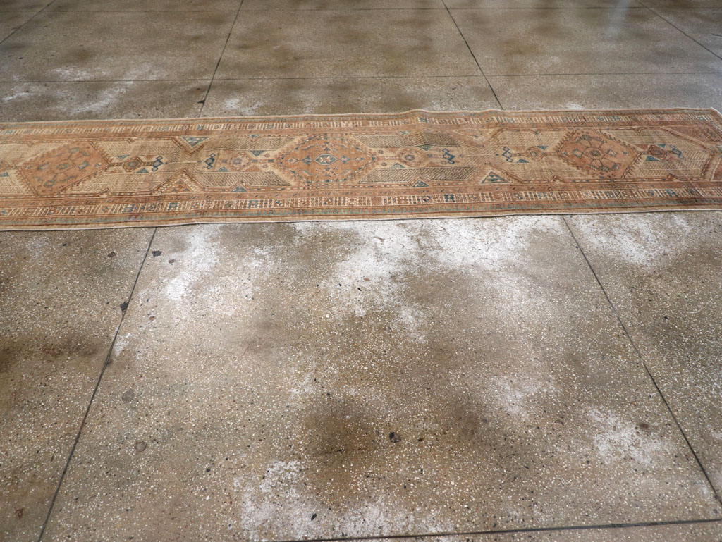 Vintage Persian Serab Runner, No.19138 - Gss