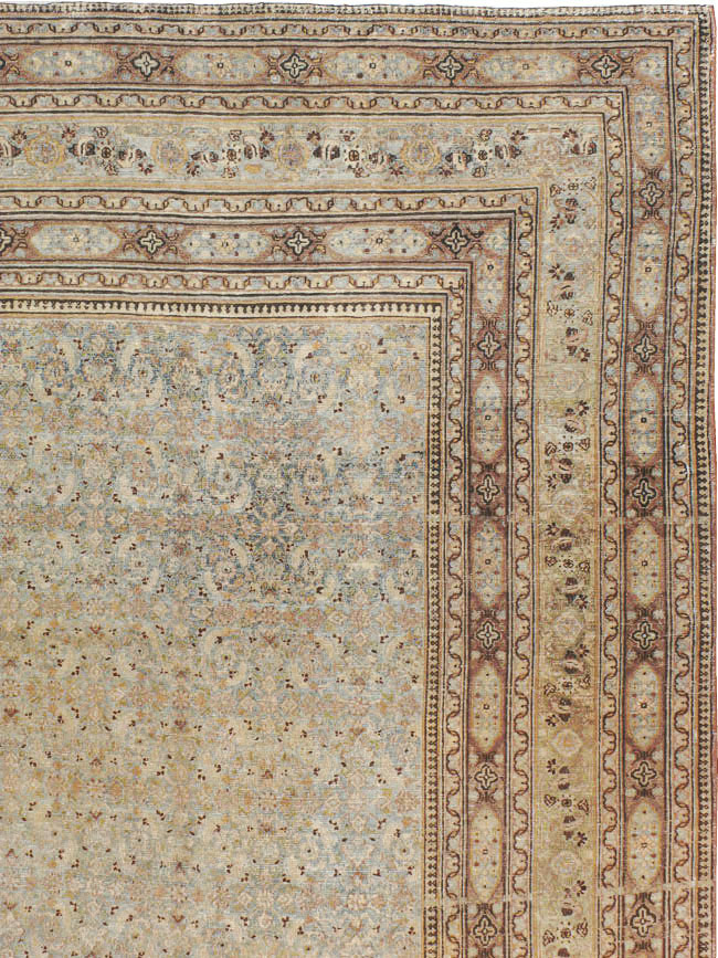 Antique Persian Dorokhsh Carpet, No.19139 - Gss