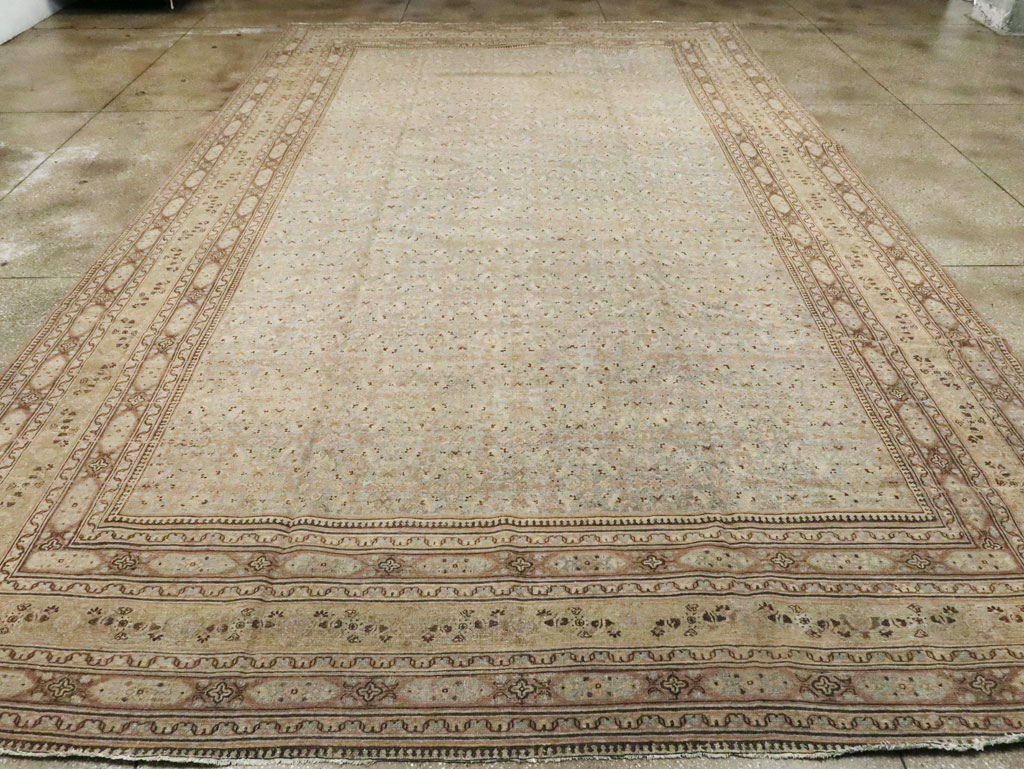 Antique Persian Dorokhsh Carpet, No.19139 - Gss