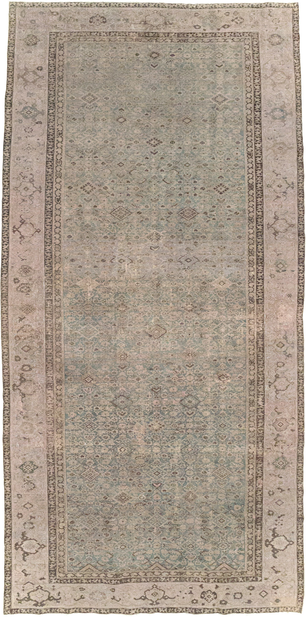 Antique Persian Malayer Gallery Carpet, No.19151 - Gss