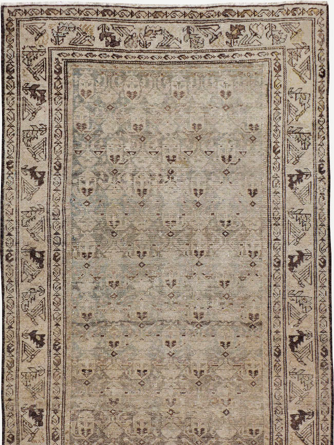 Vintage Persian Malayer Runner, No.19154 - Gss