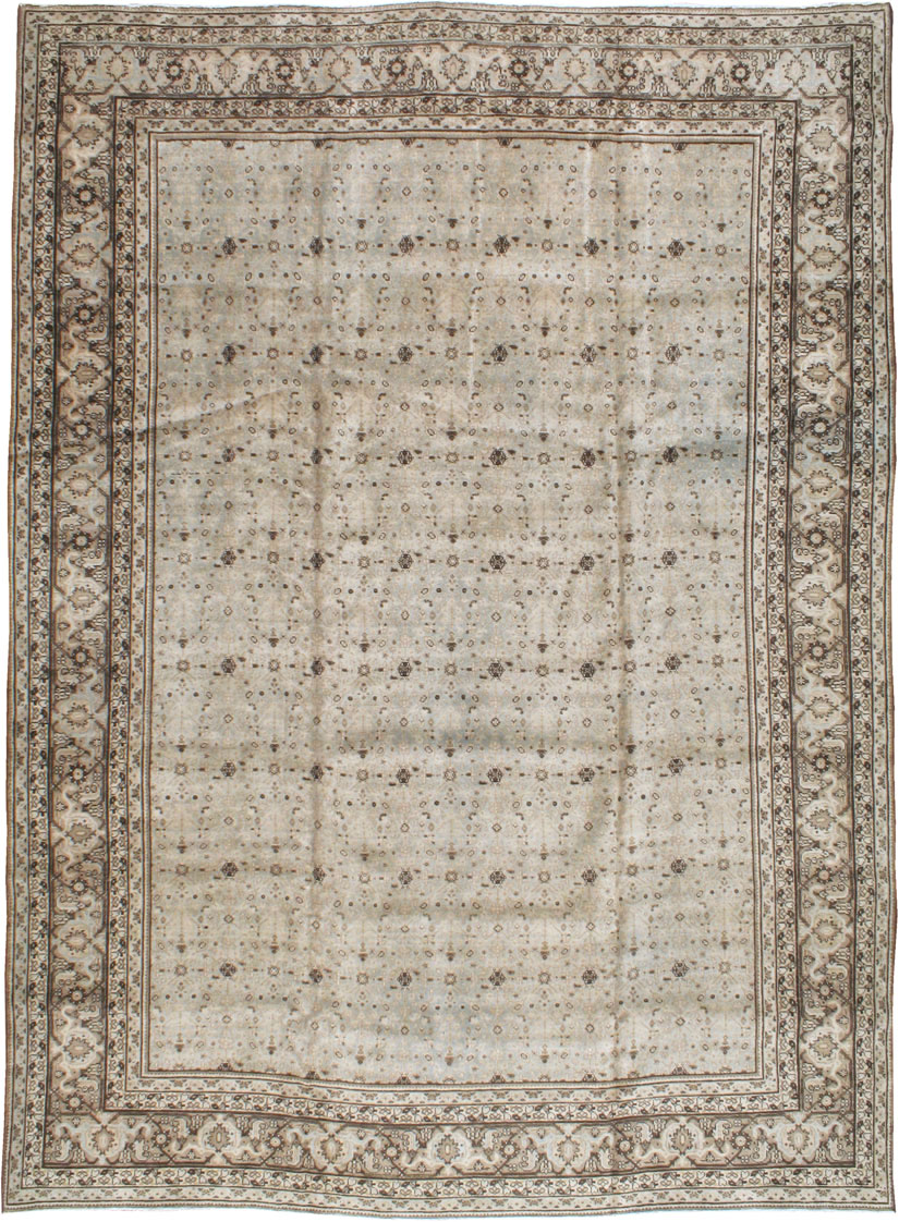 Antique Persian Tabriz Carpet, No.19156 - Gss