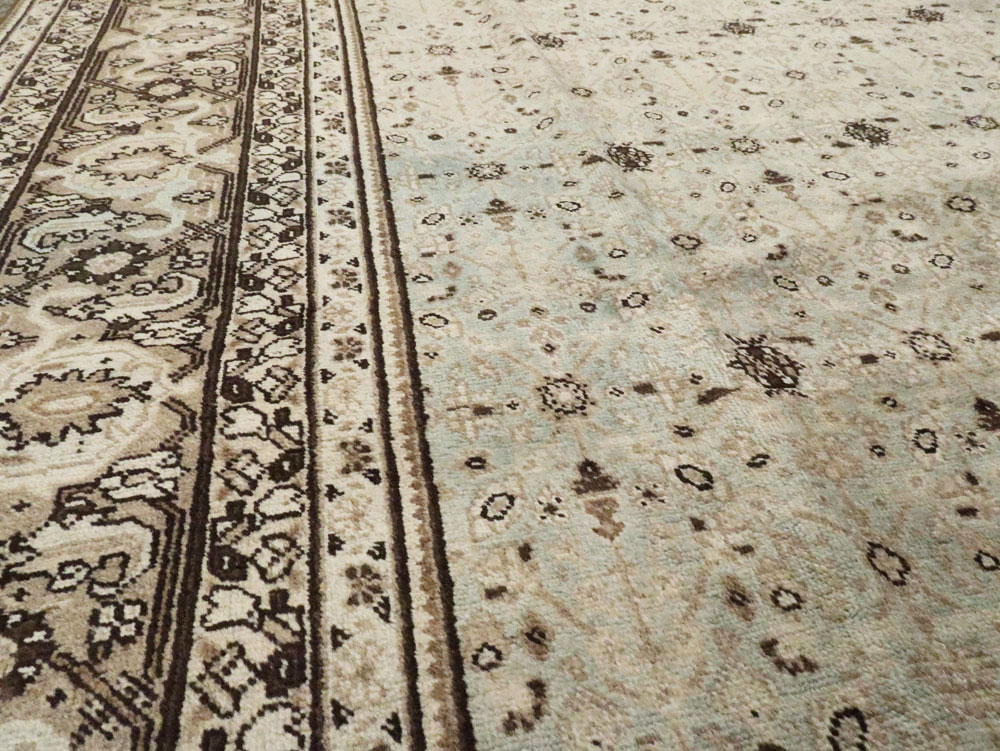 Antique Persian Tabriz Carpet, No.19156 - Gss