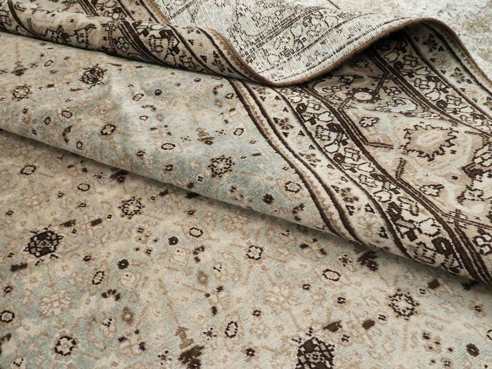 Antique Persian Tabriz Carpet, No.19156 - Gss