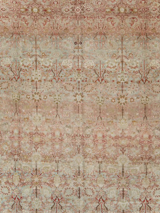 Antique Persian Isfahan Large Room Size Carpet, No.19160 - Gss