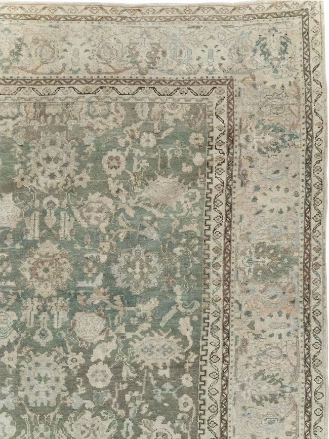 Vintage Persian Malayer Room Size Carpet, No.19172 - Gss