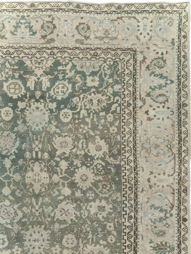 Vintage Persian Malayer Room Size Carpet, No.19172 - Gss