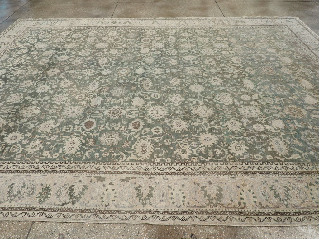 Vintage Persian Malayer Room Size Carpet, No.19172 - Gss