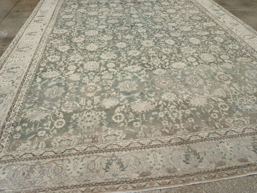 Vintage Persian Malayer Room Size Carpet, No.19172 - Gss