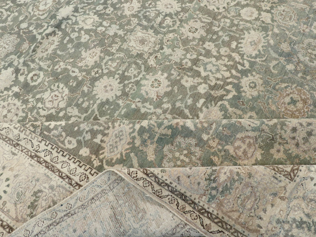 Vintage Persian Malayer Room Size Carpet, No.19172 - Gss