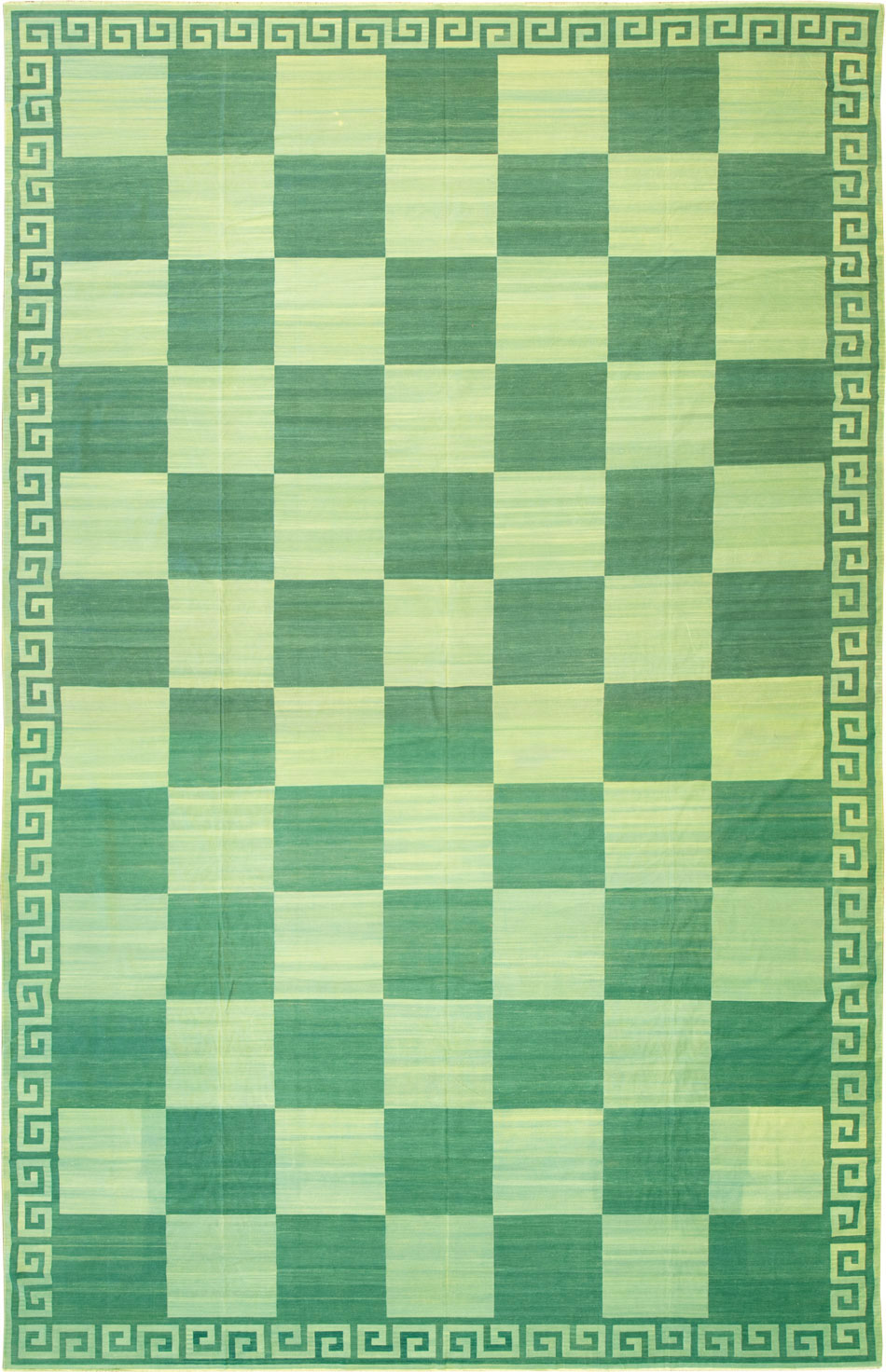 Vintage Indian Dhurrie Carpet, No.19189 - Gss