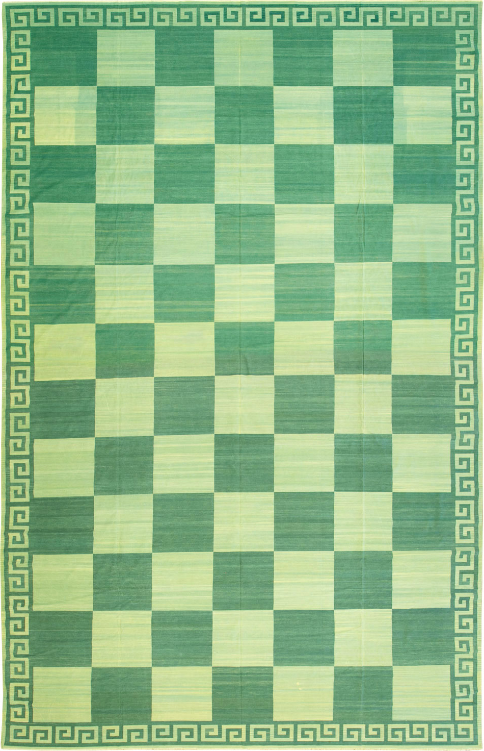 Vintage Indian Dhurrie Carpet, No.19189 - Gss